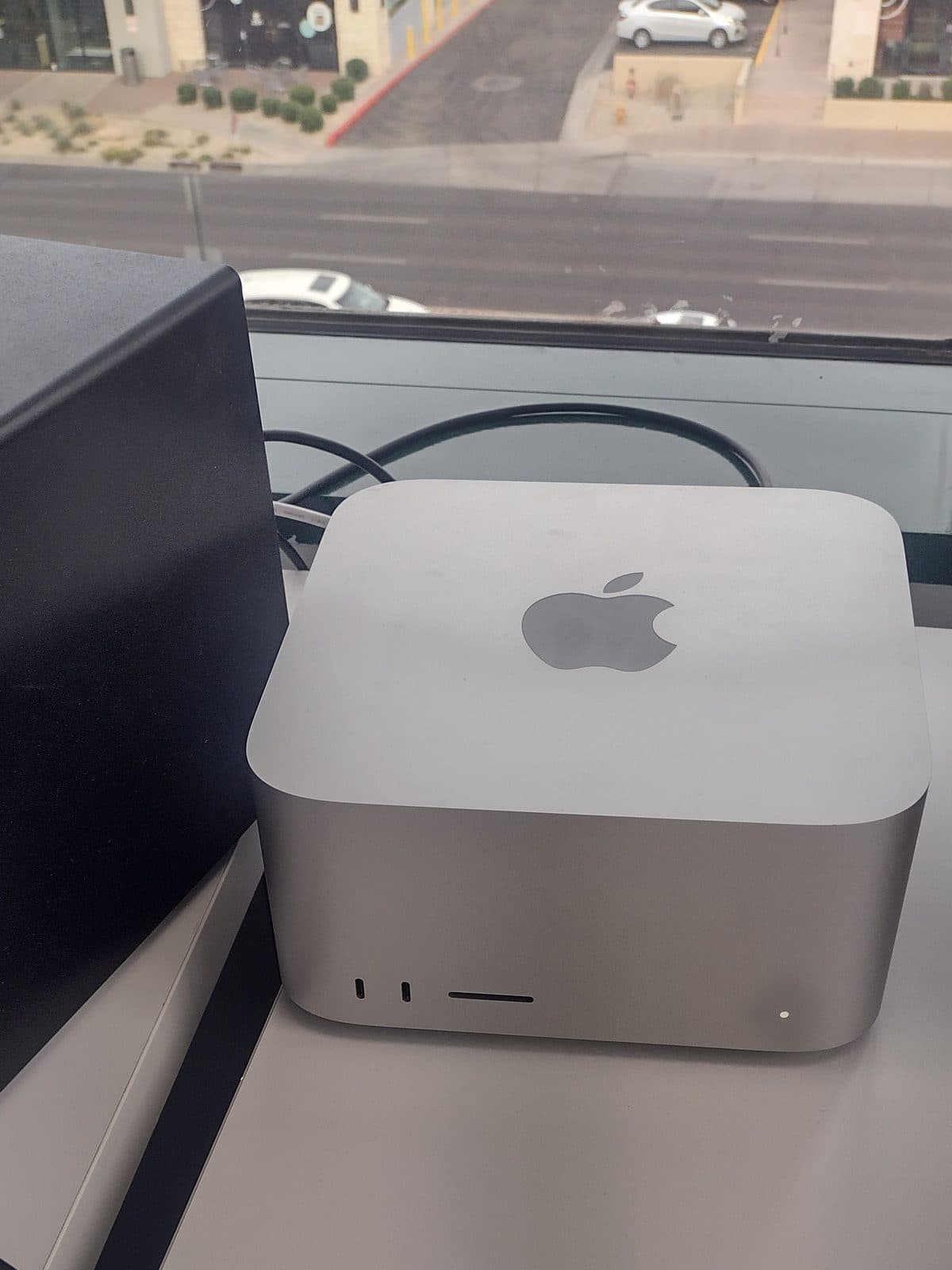A Mac Studio node running Ollama